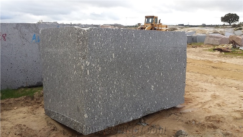 Azul Anochecer Blue Granite Blocks, Spain Blue Granite, Granito Azul Anochecer