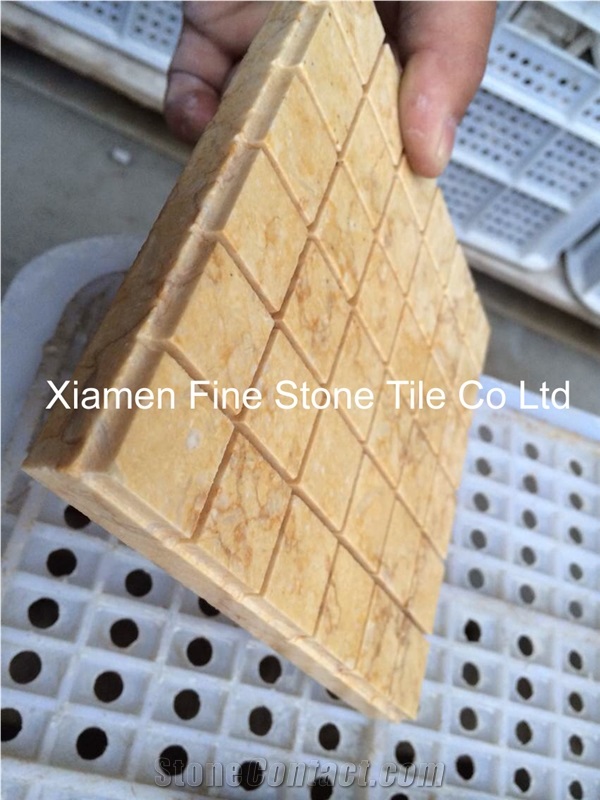 Giallo Atlantide Marble Mosaic Tile