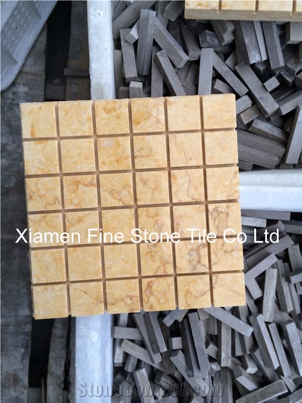 Giallo Atlantide Marble Mosaic Tile