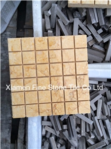 Giallo Atlantide Marble Mosaic Tile