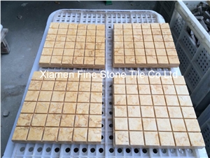 Giallo Atlantide Marble Mosaic Tile