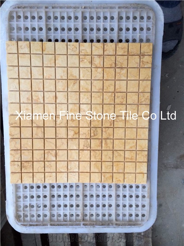 Giallo Atlantide Marble Mosaic Tile