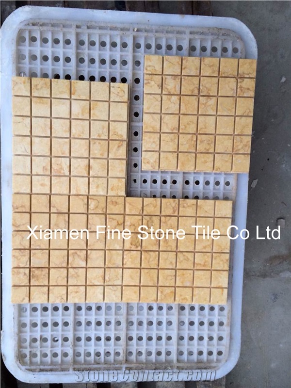 Giallo Atlantide Marble Mosaic Tile
