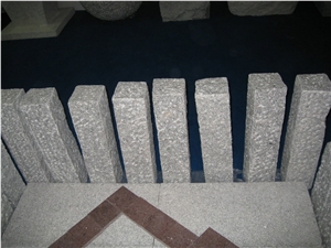 G603 Granite Stone Palisades Fence