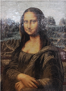 Mona Lisa Marble Medallion Art Works
