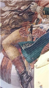 Napoleon Portrait, Stone Mosaic Art Work