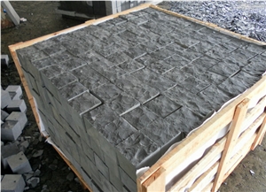Black Basalt Cobble Stone,Paving Stone, Black ,Grey Basalt