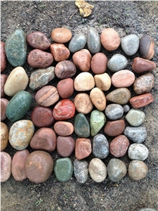 Multicolor Pebble Stone, River Stone