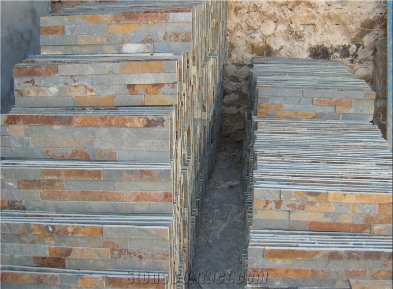 Yellow Slate Cultured Stone