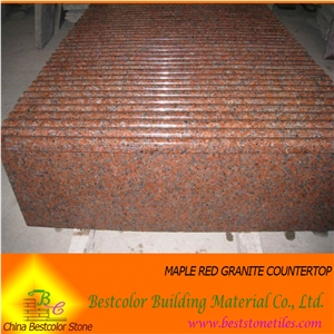 G562 Maple Red Granite Tops