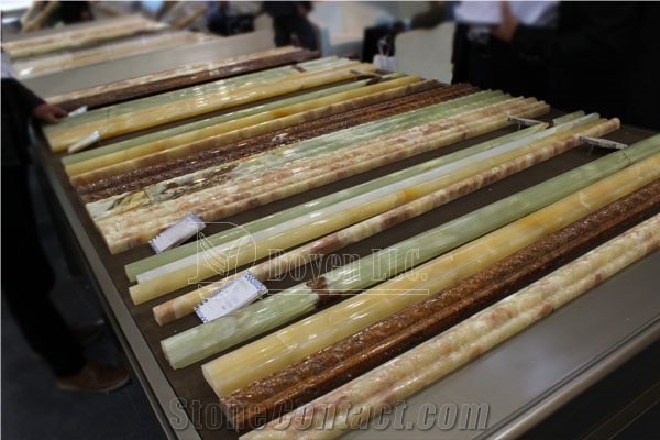Onyx Border Liners and Mouldings, Iran Green Onyx Border Line