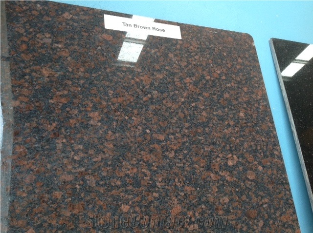 India Premium Tan Brown Granite Slabs