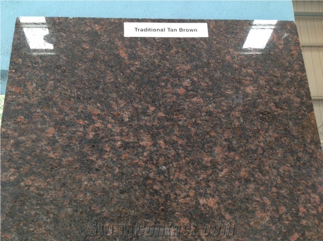 India Premium Tan Brown Granite Slabs