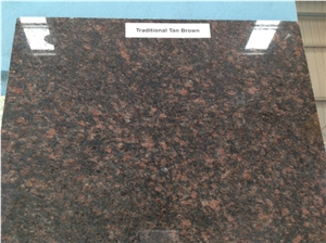 India Premium Tan Brown Granite Slabs