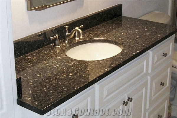 Blue Pearl Granite Bathroom Countertops