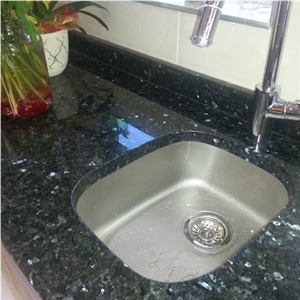 Blue Pearl Granite Bathroom Countertops