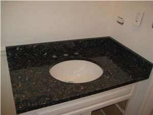 Blue Pearl Granite Bathroom Countertops