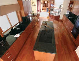 Dark Green Granite Kitchen Countertops