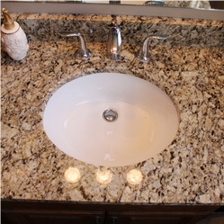 New Venetian Gold Granite Bathroom Countertops
