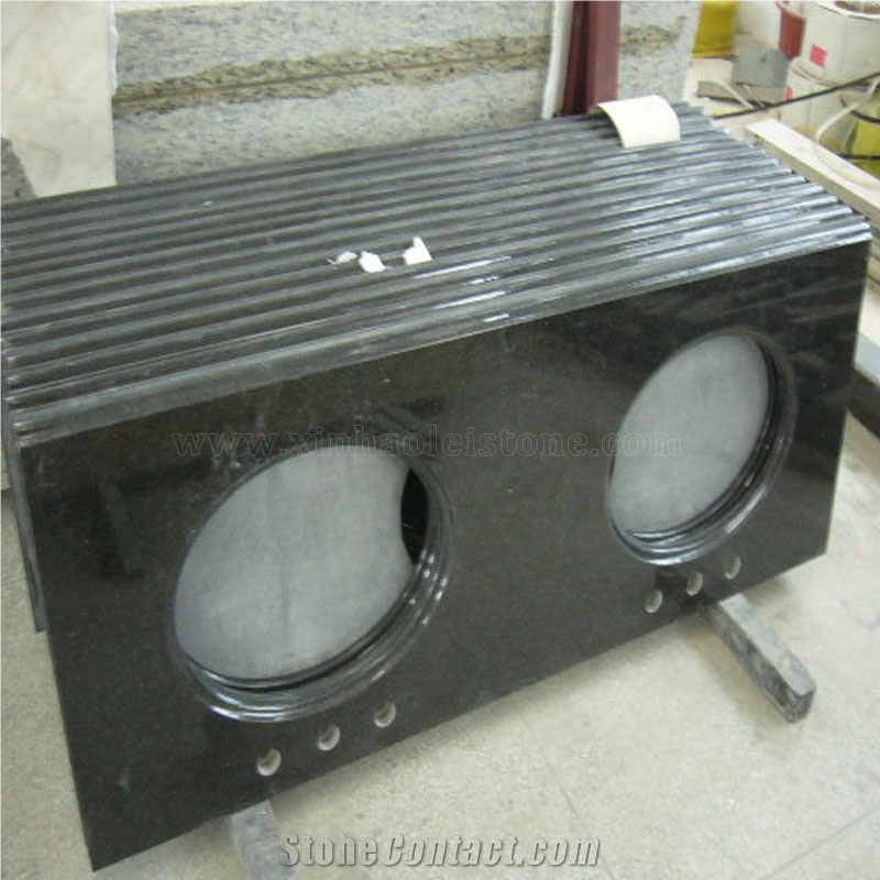 Absolute Black Granite Bath Tops,Vanity Tops