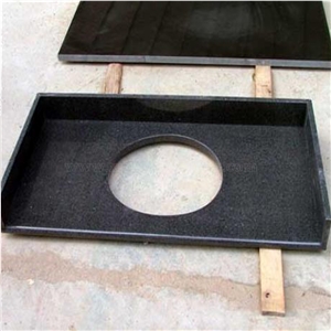 G654 Black Granite Bath Tops