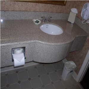 G681 Granite Bath Tops