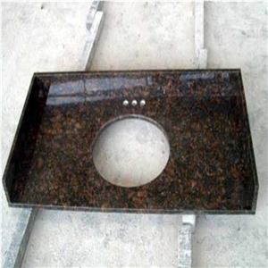 Tan Brown Granite Bath Top