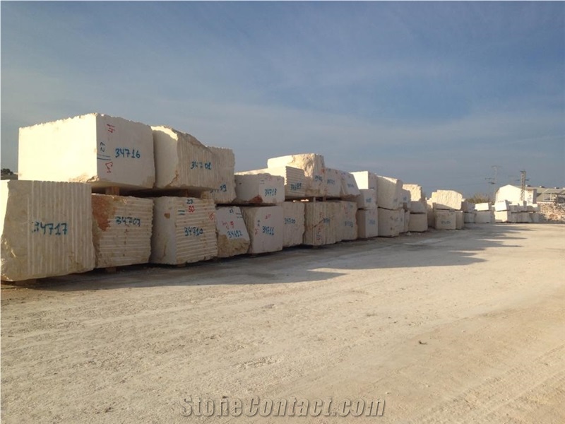 Crema Marfil Marble Block
