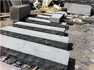 Cheap Mongolia Black Basalt Kerbstones