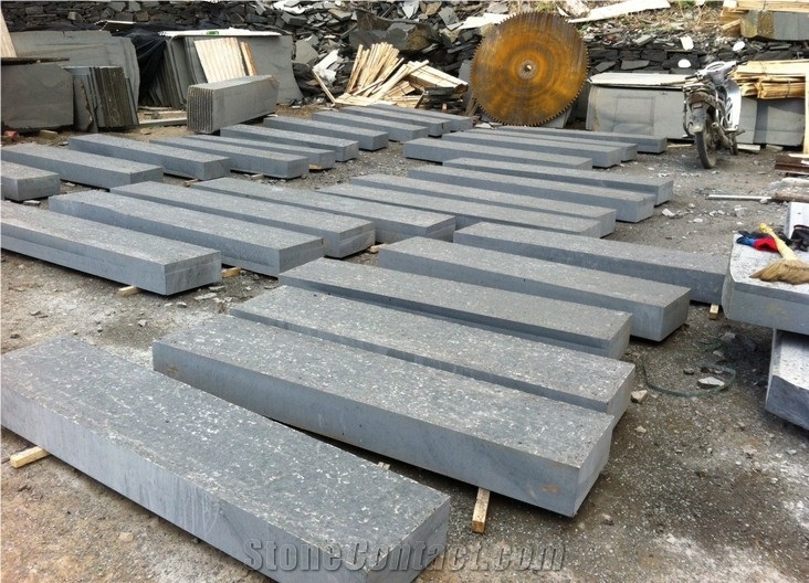 Cheap Mongolia Black Basalt Kerbstones