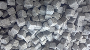 G602 Grey Granite Cubes and Cobbles