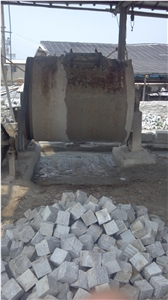 G602 Grey Granite Cubes and Cobbles