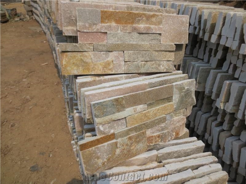 P014 Culture Slate for Wall Cladding,Beige Slate Wall Cladding
