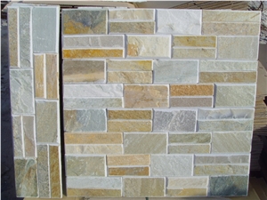 P014 Culture Slate for Wall Cladding,Beige Slate Wall Cladding