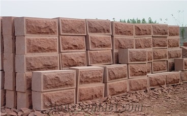 Sandstone Mushroom, China Red Sandstone Mushroom