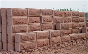 Sandstone Mushroom, China Red Sandstone Mushroom