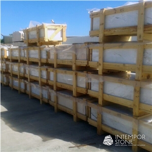 Stairs, Steps - Estremoz Marble, Portugal White Marble