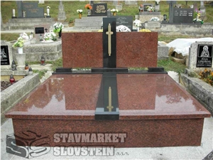 India Royal Red Granite Monument