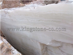 Iran White Onyx Block
