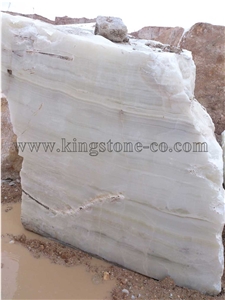 Iran White Onyx Block