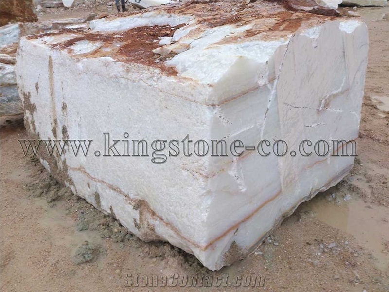 Iran White Onyx Block