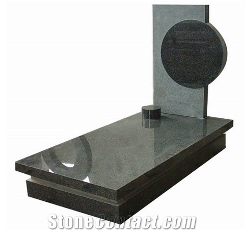 Black Granite Monument & Tombstone,European Tombstone Style Granite