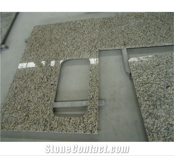 Golden Leaf Granite Kitchen Counter Top