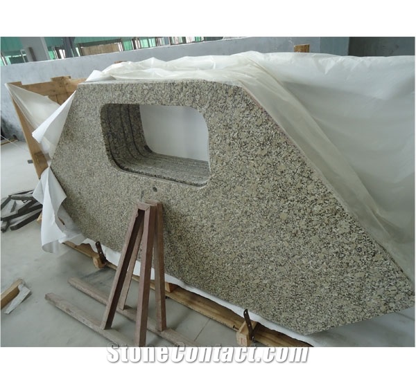 Golden Leaf Granite Kitchen Counter Top