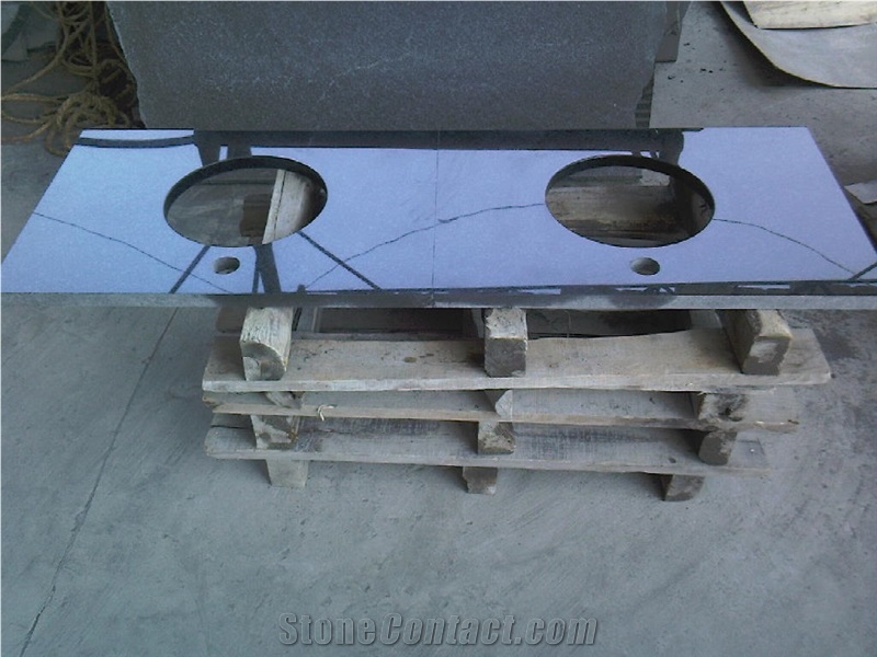 G684 Black Granite Vanity Tops
