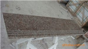 G687 Granite Stairs, Red Granite Stairs
