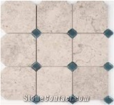 Portuguese Mosaic Composition Natural Stone