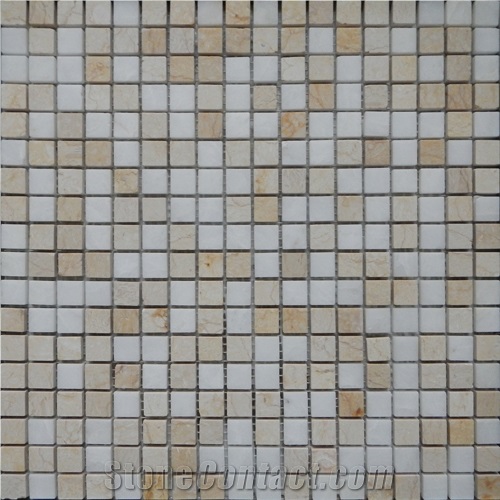 Beige Marble Brick Mosaic