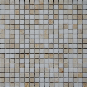 Beige Marble Brick Mosaic Beige Marble Brick Mosaic