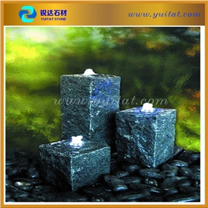 2014 Hot-Selling Dark Grey Granite Submersible Water Fountain Pump